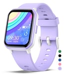 Mgaolo Kids Smart Watch for Boys Girls,Kids Fitness Tracker Smartwatch with Heart Rate Sleep Monitor,Waterproof Pedometer Activity Tracker for Fitbit Android iPhone, Birthday Present (Purple)