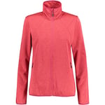 MC KINLEY Femme Roto Ii Femme Unter Veste, Melange/Redlight, FR : S (Taille Fabricant 34) EU