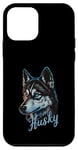 Coque pour iPhone 12 mini Husky Vintage Traîneau Chiens Husky Sibérien