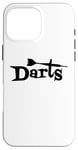 Coque pour iPhone 16 Pro Max Dart fléchettes Cible de Fléchettes jeu fléchettes