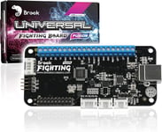 Universal Fighting Board Fusion - Version D'en-Tête Pré-Installée, Pour Solution Ps5 Fighting Games, Compatible Avec Street Fighter 6 Et Tekken 8