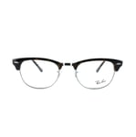 Ray-Ban Round Dark Havana Unisex Women Glasses Frames - Brown - One Size