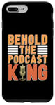 iPhone 7 Plus/8 Plus Behold The Podcast King Podcast Host Microphone Podcasting Case