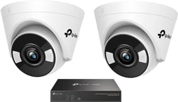 Tp-link Vigi Starter Kit (2x C440 Cameras + Nvr1004h Recorder)