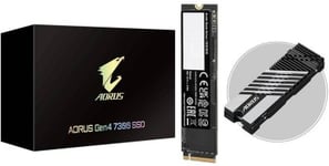 1 TB Gigabyte AORUS 7300, NVMe PCIe, Gen4 SSD, M.2