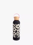 Caroline Gardner Monochrome Bloom Metal Water Bottle, 500ml, Multi