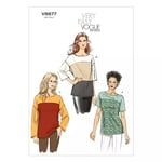 Vogue Very Easy Women's Top Sewing Pattern, 8877