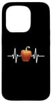 Coque pour iPhone 15 Pro Heartbeat Poivrons Orange