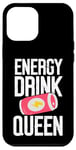 Coque pour iPhone 12 Pro Max Boisson énergisante Queen Energy Drink