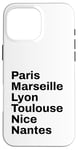 Coque pour iPhone 16 Pro Max France Villes et villes Voyages