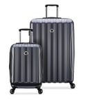 Delsey 07612, Set de Bagages Mixte Adulte, Platine (Argenté) - 07612PL