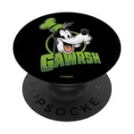 Disney Goofy Green Circle Gawrsh Smile PopSockets PopGrip Adhésif