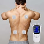 Rechargeable TENS Machine Electric Dual Channel EMS Unit Muscle Stimulator