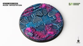 Alien Infestation Bases, Round 100mm (x1) - Gamers Grass