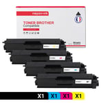 NOPAN-INK - Toners x4 - TN329 TN 329 (Noir + Cyan + Magenta + Jaune) - Compatible pour Brother HL-4150CDN 4570CDW 4570CDWT L8350CDW L9200CDWT L9200CDW, MFC-9460CDN 9560CDW 9970CDW L8850CDW L9550CDWT