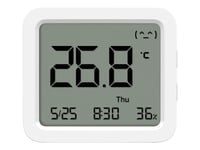 Xiaomi Smart Temperature And Humidity Monitor 3 - Temperatur- Och Fuktighetssensor - Trådlös - Bluetooth 5.0 Le