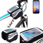 For Ulefone Armor X9 bike frame bag bicycle mount smartphone holder top tube cro