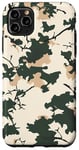 Coque pour iPhone 11 Pro Max Blanc minimaliste floral peau de grenouille Ozark Timber Duck Camo