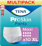 TENA Pants Maxi - Incontinence Pants - Extra Large - Case - 4 Packs of 10