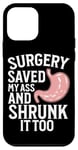 Coque pour iPhone 12 mini Sarcastique Chirurgie Bariatrique Blague Humour Gastrique Fitness