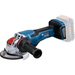 Bosch Professional BITURBO with X-LOCK Cordless Angle Grinder GWX 18V-15 P (power as a corded 1,500 W, without batteries and charger, in Cardboard box)