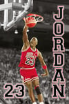 Close Up Michael Jordan Poster 23 (61cm x 91,5cm)