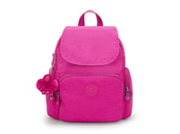 Kipling CITY ZIP MINI Backpack - Glowing Fuchsia RRP £88