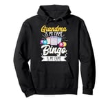 Grandma Is My Name Bingo Is My Game Pullover Hoodie