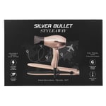 Silver Bullet Styleaway Hair Dryer and Straightener Travel Set