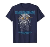 Iron Maiden - Powerslave Head Mummy Navy T-Shirt