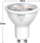 GU10 LED Spotlight Bulbs 5W, Cool White, 6500K, 365lm, No Flickering, Energy Led