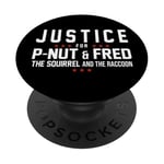 Justice for Peanut and Fred The Squirrel Peanut Justice PopSockets Adhesive PopGrip