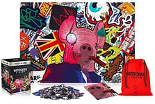 Watch Dogs Legion: Pig Mask Puzzles 1000 Pcs ACC NEW