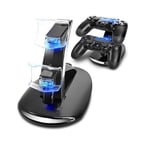 New Playstation 4 Dual Gamepad Controller Docking Station Charger PS4 1084