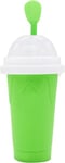 Maker Ice Cup Travel Kannettava kaksikerroksinen silikakuppi Pinch Cup Summer Cooler smoothie