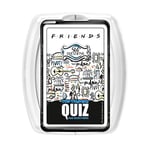 WINNING MOVES - QUIZ FRIENDS - 500 Questions - Format Voyage - Jeu de société - Jeux de cartes A partir de 8 ans- Version française