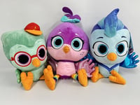 Do Re & Mi Little Feature Plush 9" Complete Set Of 3 Talking Plush Toys + Sounds