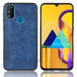 Samsung Admiral Galaxy M30s kuoret - Sininen Tummansininen