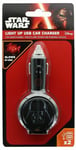 Star Wars Darth Vader In Car twin 2x USB Cigarette Socket Charger Black 2.1 Amp