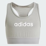 adidas Sports Single Jersey Fitted Bra Top Kids