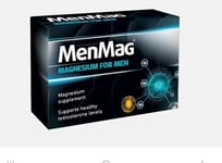 MenMag 30 Tablets Magnesium, Zinc & Vitamin B6 For Men free delivery