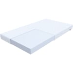 FDM - Matelas bergamo 60x120 cm Mousse polyuréthane - Equilibré - réversible et déhoussable