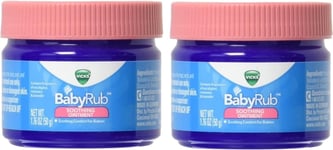 Vicks BabyRub Ointment 50g For Soothing & Relaxing Baby Massage - 2  PACKS LOT