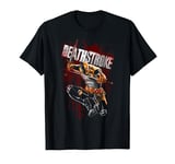 Batman Deathstroke Blood Splattered T-Shirt