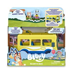 Bluey - School Bus, Bus pour Le Cole 2 Chiffres avec Bingo Personnages de la série de Dessins inantil, Affiche avec Destination de Route rotative, garçons et Filles + 3 Ans, Célèbre (BLY39010)