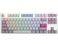Ducky One 3 Mist Grey TKL Gaming Tastatur, RGB LED - MX-Red (DE)