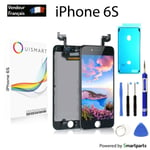 OuiSmart® ECRAN LCD POUR IPHONE 6S NOIR RETINA + VITRE TACTILE COMPLET SUR CHASS