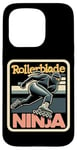 Coque pour iPhone 15 Pro Rollerblade Ninja ||--