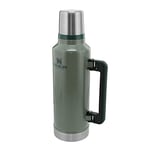 Stanley Classic Legendary Thermal Flask 1.9L - Keeps Hot or Cold For 45 Hours - BPA-Free Thermal Flask - Stainless Steel Leakproof Coffee Flask - Flask For Hot Drink - Dishwasher Safe - Green