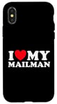 Coque pour iPhone X/XS Love Mail Man Funny Support, livreur postal, travailleur, fan